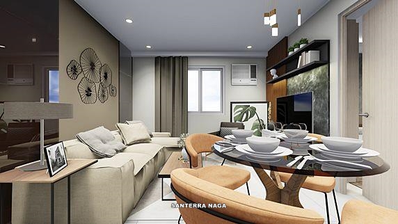 Santerra Residences 2-br Unit T2-02F-A (Tower 2) - Condo for Sale in Naga Santerra Residences