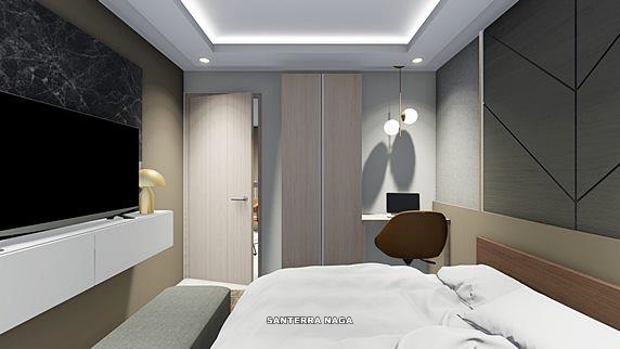 Santerra Residences 2-br Unit T2-02F-A (Tower 2) - Condo for Sale in Naga Santerra Residences