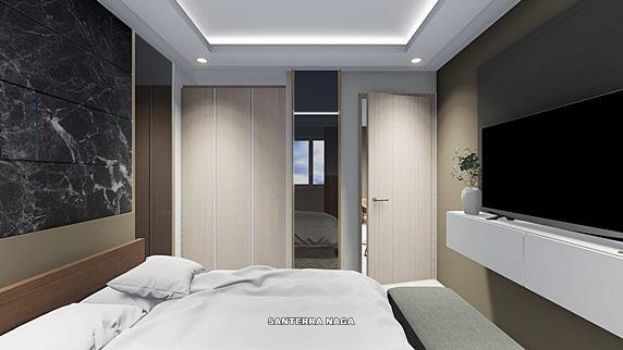 Santerra Residences 2-br Unit T2-02F-A (Tower 2) - Condo for Sale in Naga Santerra Residences